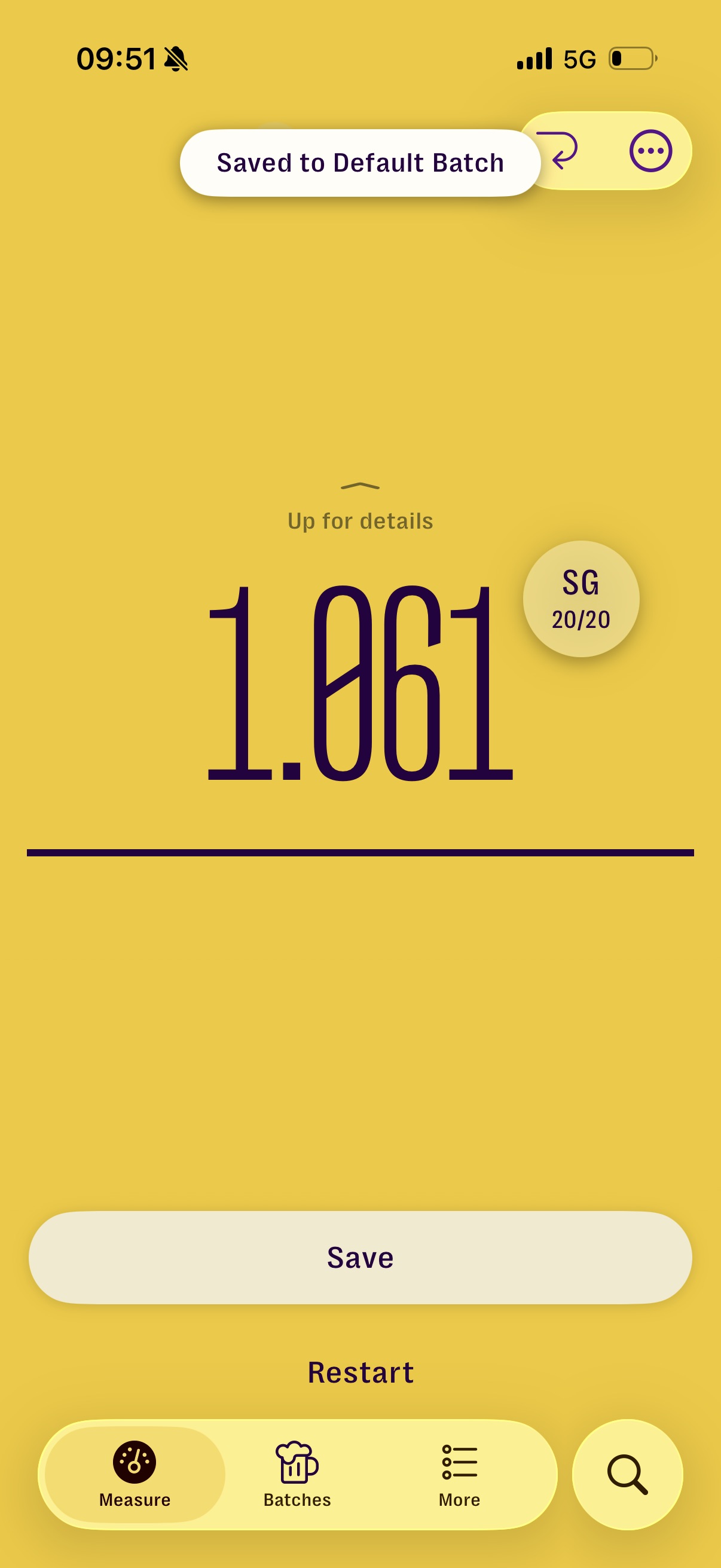 EasyDens — Pre-boil gravity